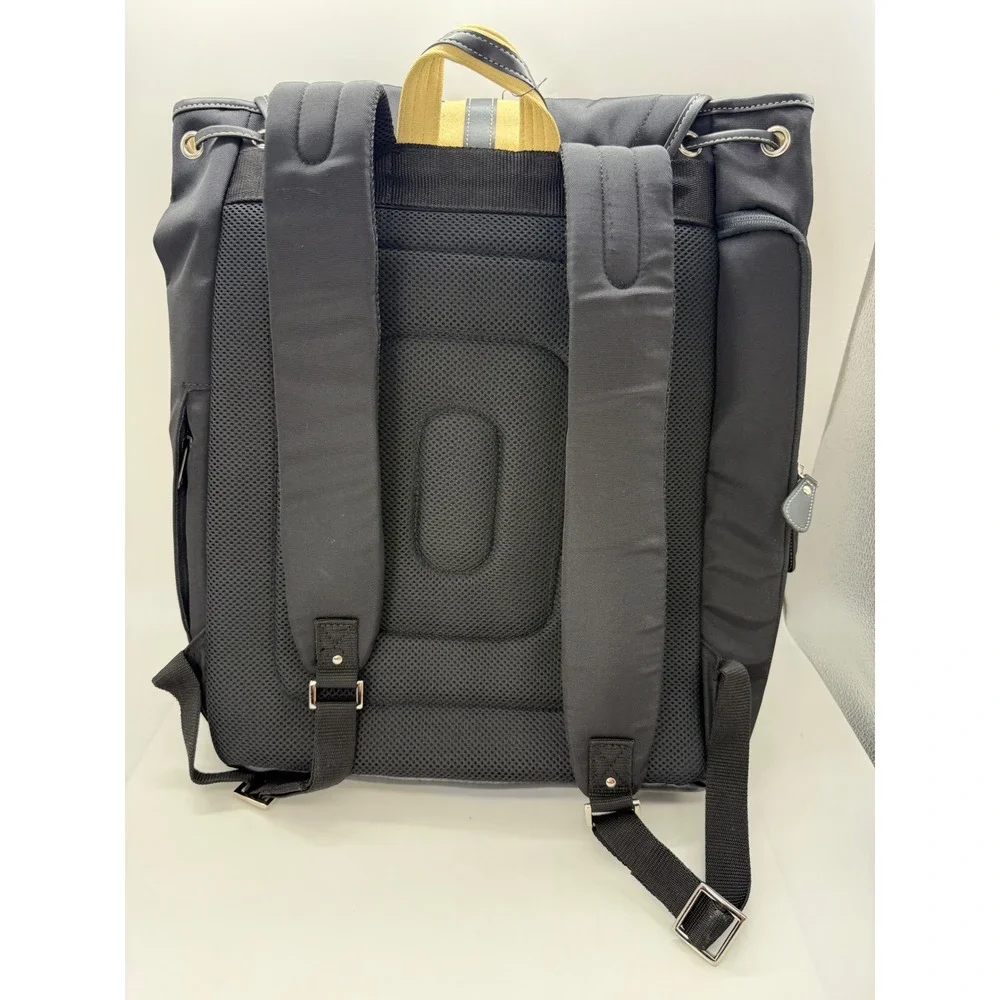 Targus Getta Women 15 Inch Laptop Backpack Black Tan Nylon Travel Bag New NWT